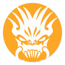 Tribal Demon 2 Sticker