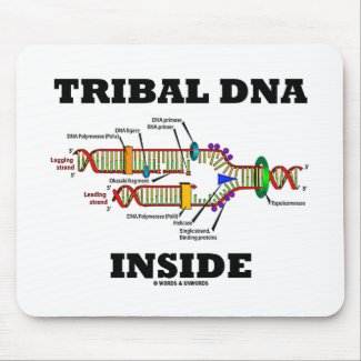Tribal DNA Inside (DNA Replication) Mouse Pad