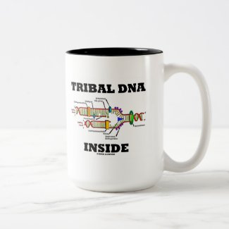 Tribal DNA Inside (DNA Replication) Mugs