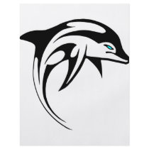 Tribal Dolphin Art #028 flyers