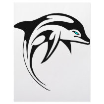 Tribal Dolphin Art #028 letterhead