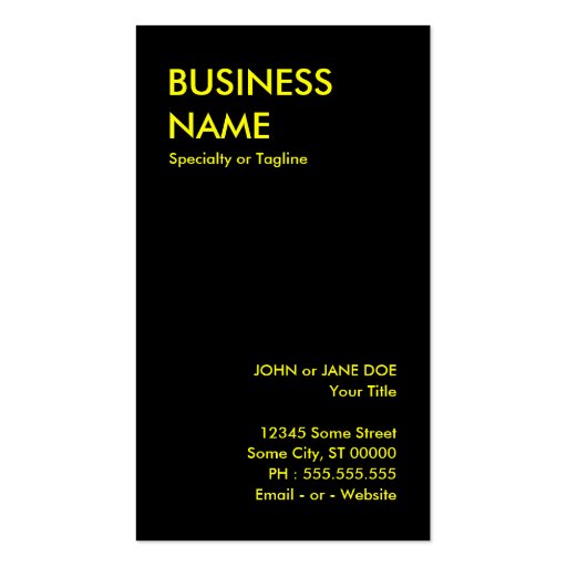 tribal dragon business cards (back side)