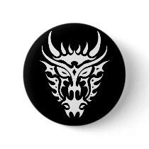 Tribal Dragon buttons by WildWitch Tribal Dragon buttons