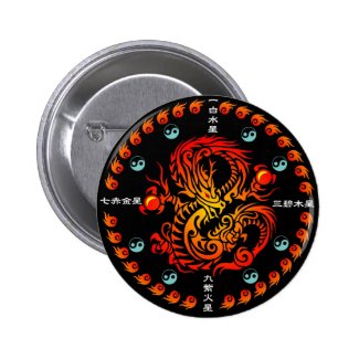 Tribal Dragon Buttons