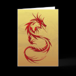 Tribal Dragon Card
