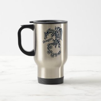Tribal Dragon Coffee Mugs