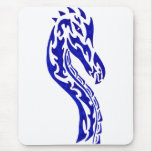 Tribal Dragon Head Mouse Pads