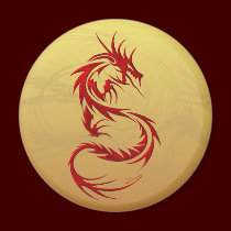 Tribal Dragon magnets