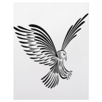 Tribal Eagle Art  #030 letterhead