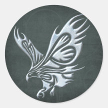 Tribal Eagle Sticker