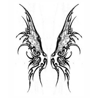 Tribal Fairy Wings shirt