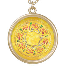 Tribal Fertility God Matching Pendant