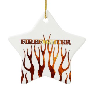 Tribal FF Flames ornament