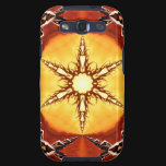 Tribal Fire Star Kaleidoscope Mandala Samsung Galaxy S3 Cover