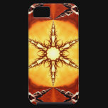 Tribal Fire Star Kaleidoscope Mandala iPhone 5 Cover