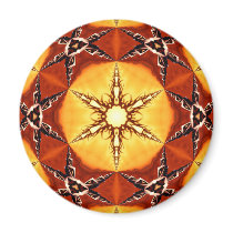 Tribal Fire Star magnets by mandalamagic Tribal Fire Star magnets