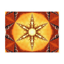 Tribal Fire Star postcards