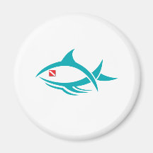 Tribal FIsh Fridge Magnets