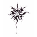 Tribal Flower t-shirts by Permenantrecords Tribal Flower t-shirts