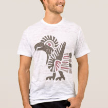 Tribal Folk Art :Bird t-shirts