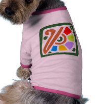 Tribal Folk Art : Peacock pet clothing