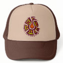 Tribal Folk Art : Peacock hats