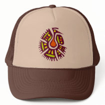 Tribal Folk Art : Peacock hats