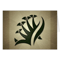 Tribal Frond Card cards