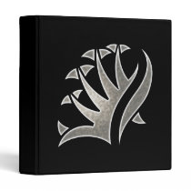 Tribal Frond Dark Avery Binder binders