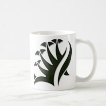 Tribal Frond Mug mugs