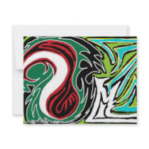 tribal fused invitations