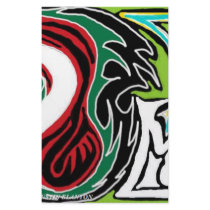 tribal fused stationery