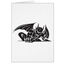 tribal gargoyle design cards