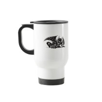 tribal gargoyle design mugs