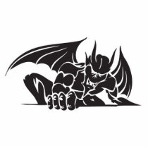 tribal gargoyle design photo sculptures by doonidesigns tribal gargoyle design photo sculptures