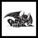 tribal gargoyle design posters by doonidesigns tribal gargoyle design posters