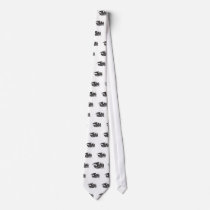 tribal gargoyle design ties