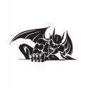 tribal gargoyle design t-shirts
