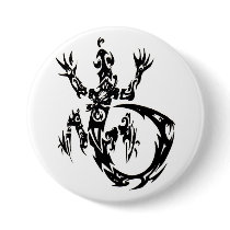 Tribal Gecko button