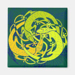 TRIBAL GECKO REFRIGERATOR MAGNET
