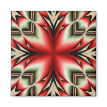 tribal geo flower magnets by kore21 tribal geo flower magnets