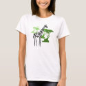 Tribal Giraffe - Green t-shirts