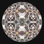 Tribal Goddess Round Stickers