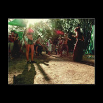 Tribal GrooViN POSTCARD postcards