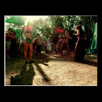 Tribal GrooViN POSTCARD postcards