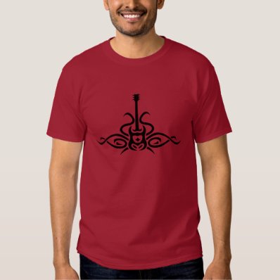 Tribal Guitar T-Shirt