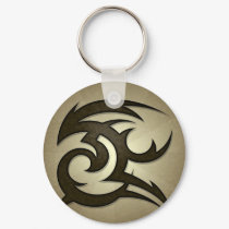 Tribal Gust Keychain by jamieco Tribal Gust Keychain