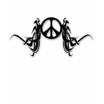 Tribal Hair Peace t-shirts