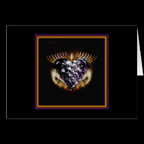 Tribal Heart Card cards
