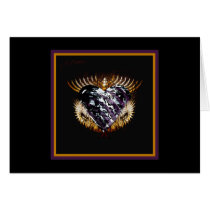 Tribal Heart Card